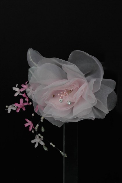 Handmade Pearl Flower, 미국 엘에이 코사지 도매