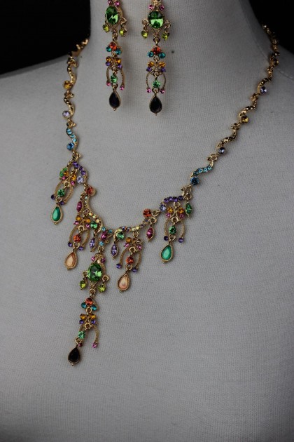 Limited Peacock Necklace Set 