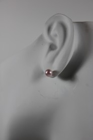 41223 6mm Swarvoski Pearl earring