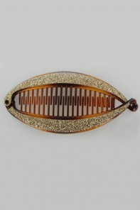 Glitter fishcake hair clip