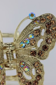 Elegance butterfly bridal hair clip