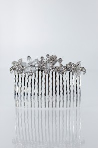 Butterfly town hair side comb for wedding