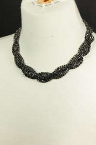 Twisted necklace set