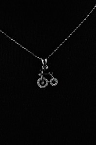 Biycle Small Necklace 