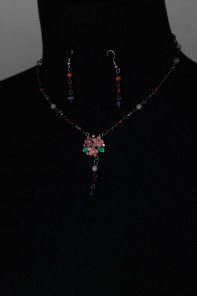 Annasuy style Handpainting Necklace Set 
