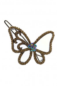 Line butterfly hair pin