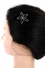 5-leave starfish hair pin 