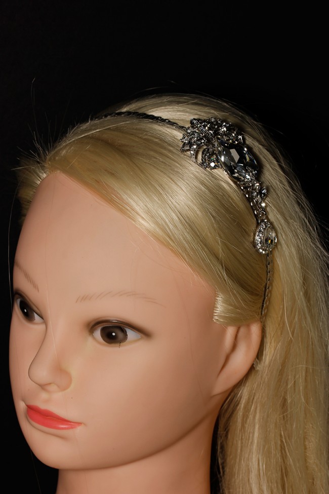 Zoom - h85-limtied-custom-crystal-cutting-bridal-dangling-headband-cr-clear-rhodium-978