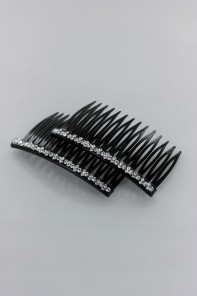 rhinestone hair comb